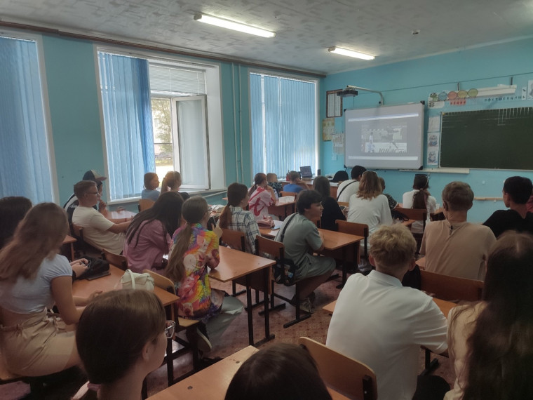 Открытие межшкольной площадки вечерней занятости подростков «Август-2024».